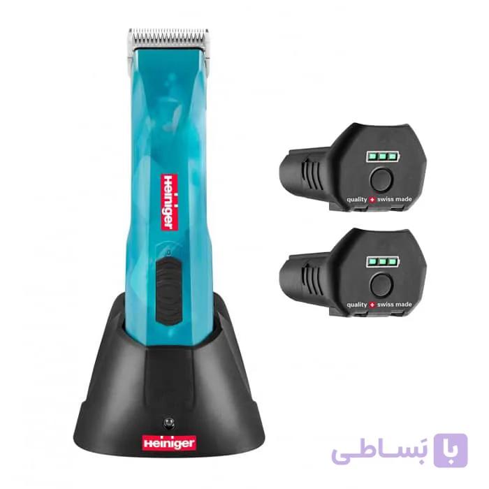 کلیپر حرفه ای حیوانات هاینیگر شارژی  opal 2 speeds با دو باتری کد 681 — تصویر 1