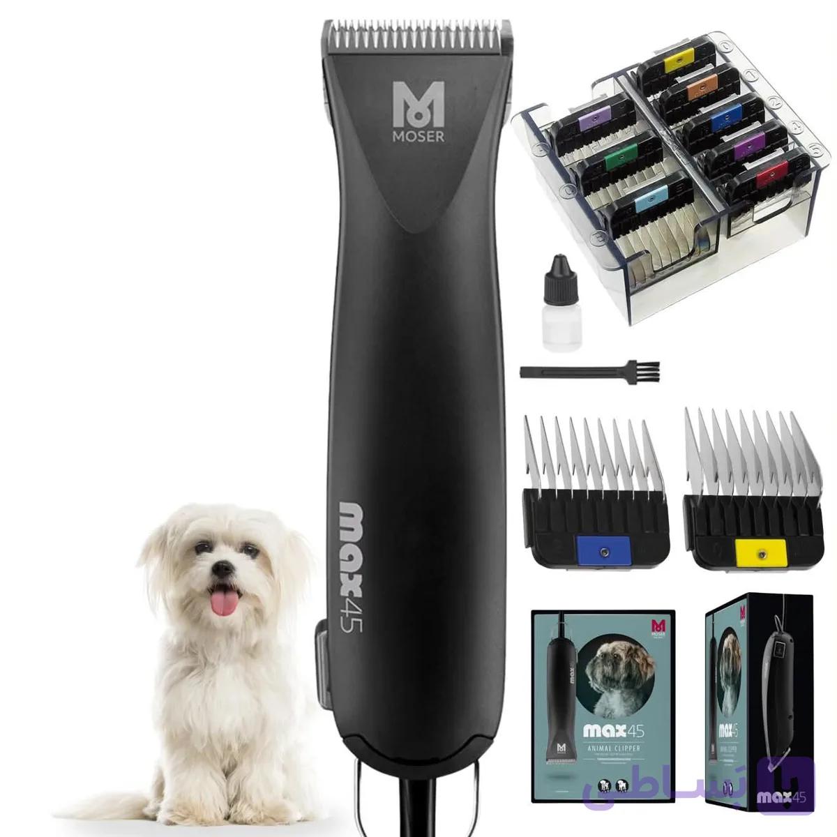 ماشین اصلاح حیوانات موزر مدل Max45 | کلیپر حرفه‌ای سگ و گربه کد 250 — تصویر 1