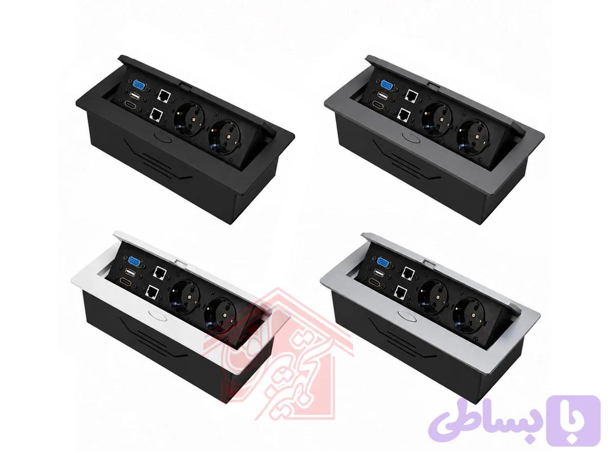 پریز مخفی روی کابینت تیسا 1024 — تصویر 1