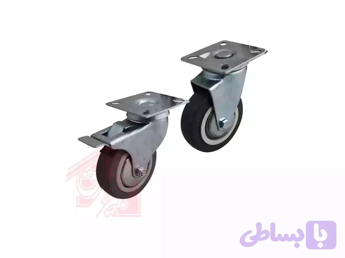 چرخ زیر تخت خواب 10 سانت کفی بیمارستانی
