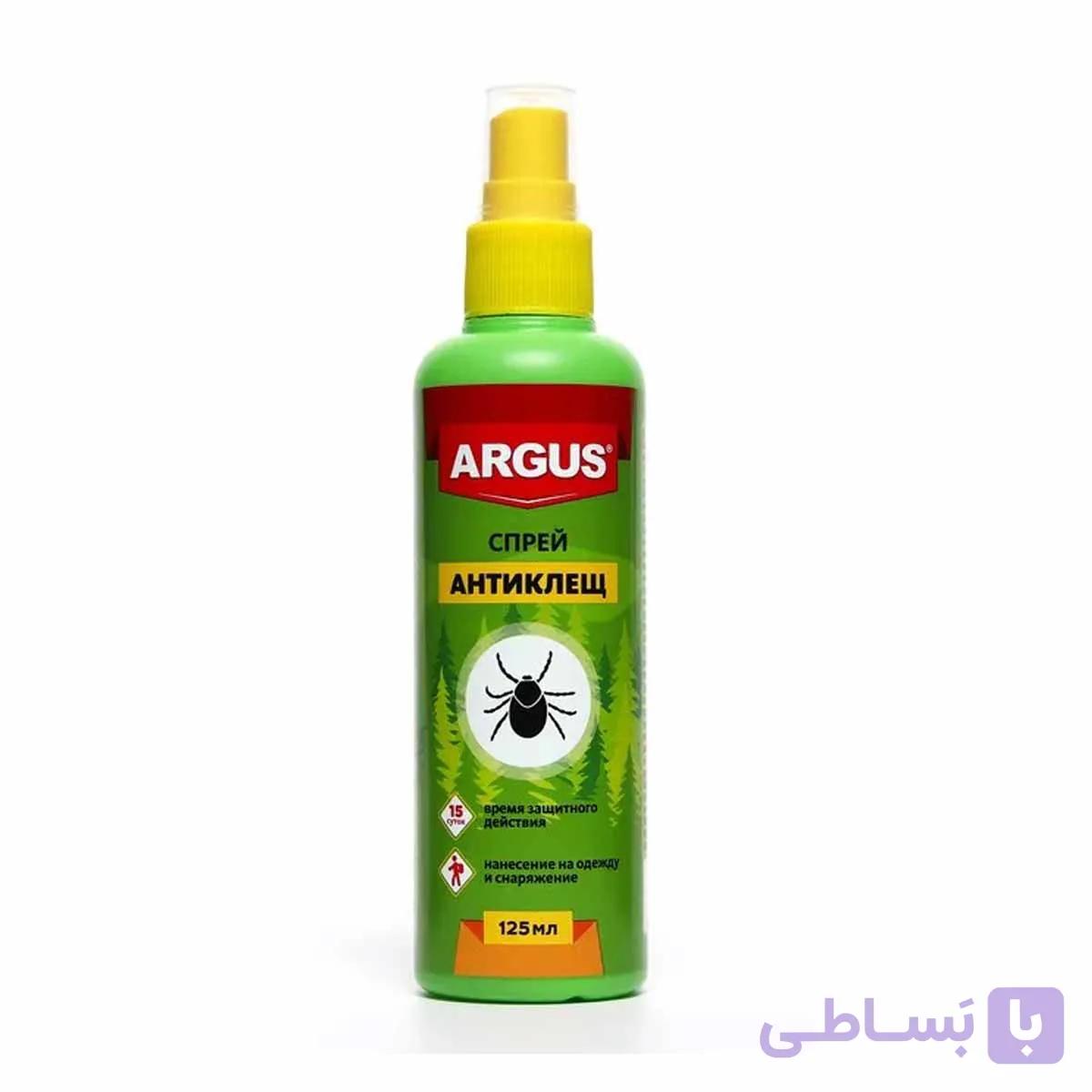 اسپری ضد کنه آرگوس (ARGUS) مدل آنتیکلش 125 میلی‌لیتر