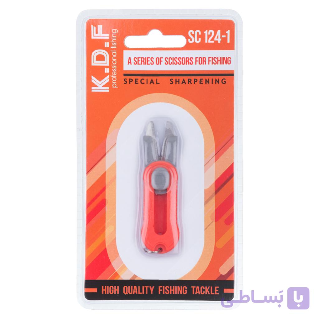 قیچی جیبی ماهیگیری کایدا K.D.F SC-124-1 | قابل اتصال به جاسوئیچی — تصویر 1