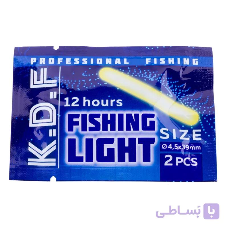 چراغ شیمیایی ماهیگیری کایدا مدل KDF Fireflies – مناسب ماهیگیری شبانه — تصویر 1