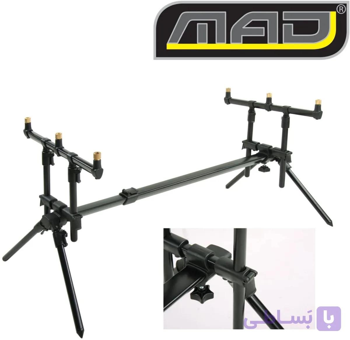 پایه پد Rod Pod Mad D-Fender 3 – مخصوص 3 چوب ماهیگیری