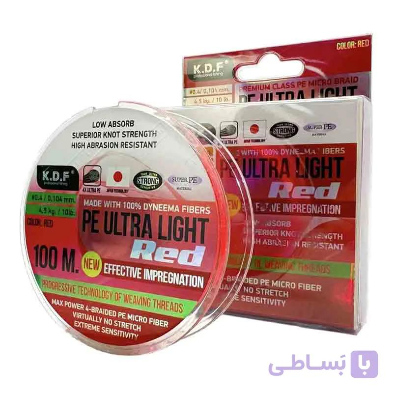 نخ ماهیگیری براید کایدا مدل KDF Ultra Light در 3 رنگ مختلف – متراژ 100 متری — تصویر 1