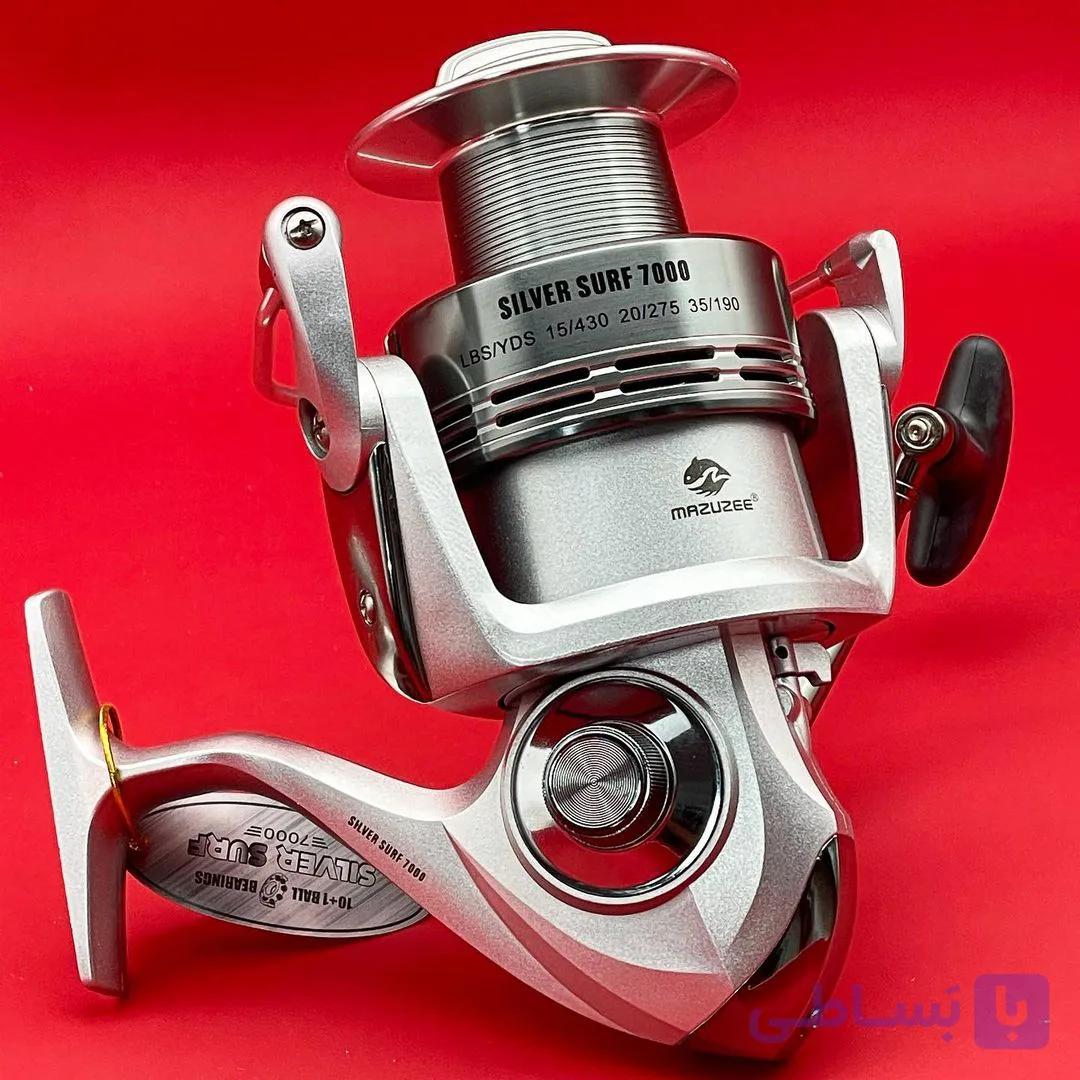 چرخ ماهیگیری مازوزی Mazuzee Silver Surf 7000 — تصویر 1