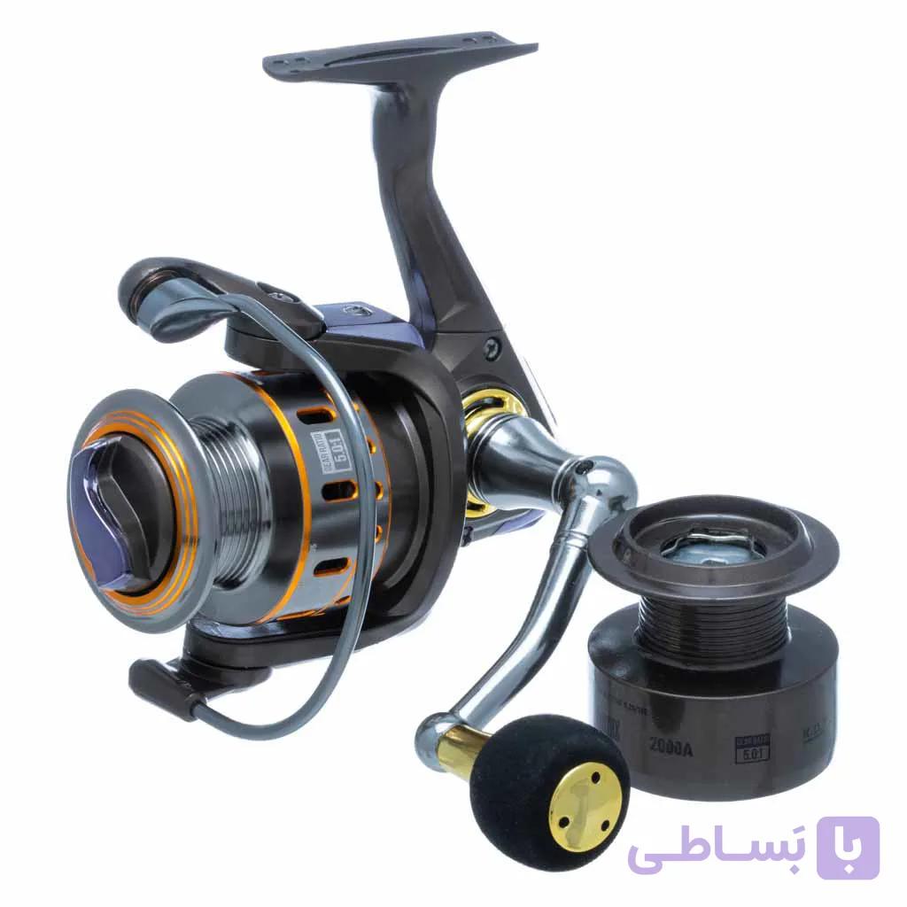 چرخ ماهیگیری کایدا Vortex 1000A | چرخ اسپینینگ سبک مناسب صید قزل آلا — تصویر 1