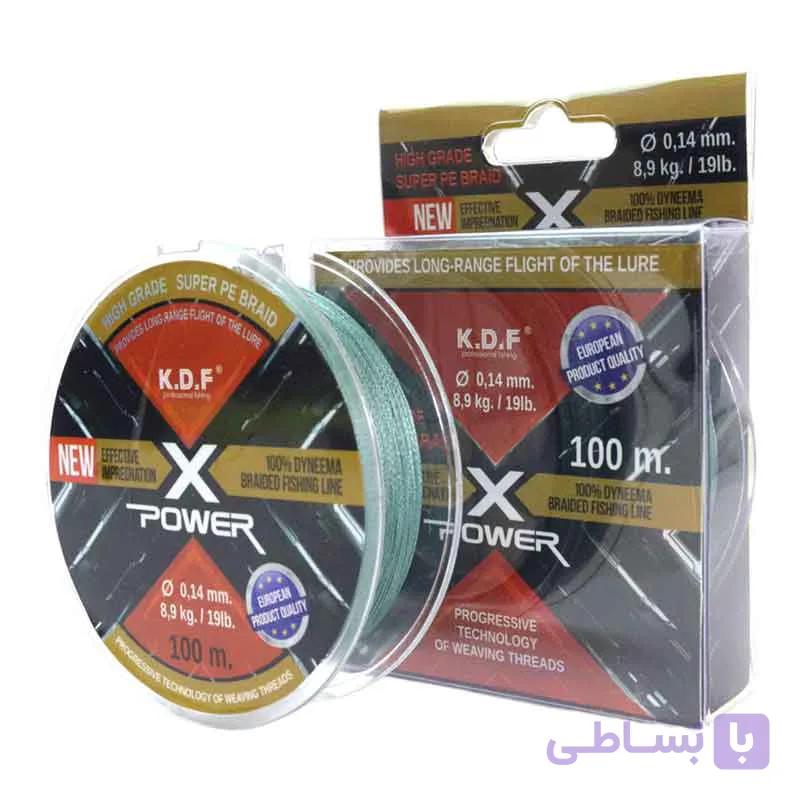 نخ ماهیگیری براید کایدا X-Power سبز | تحمل بالا و عملکرد بی‌نقص در شرایط سخت — تصویر 1