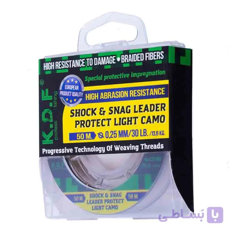 نخ لیدر شوک و اسناگ کایدا مدل Protect Light Camo – سایز 0.25 و متراژ 50 متری — تصویر 1