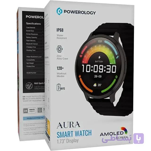 ساعت هوشمند پاورولوژی Powerology مدل PSWASW1801H ضد آب — تصویر 1