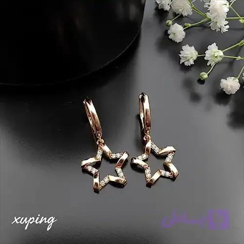 گوشواره طرح ستاره ژوپینگ