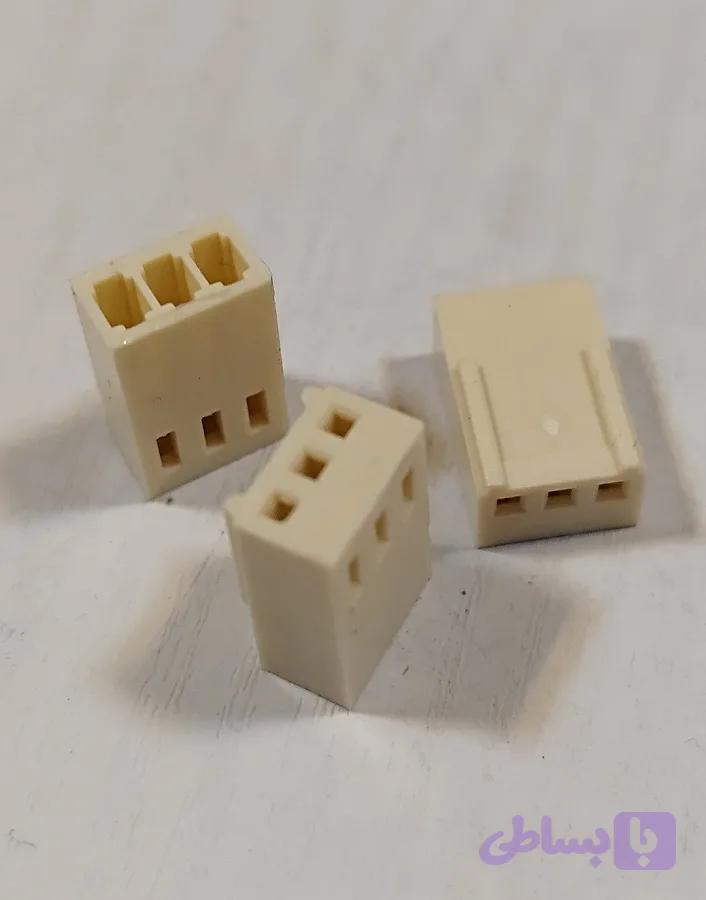 کانکتور مخابراتی مادگی 3pin — تصویر 1