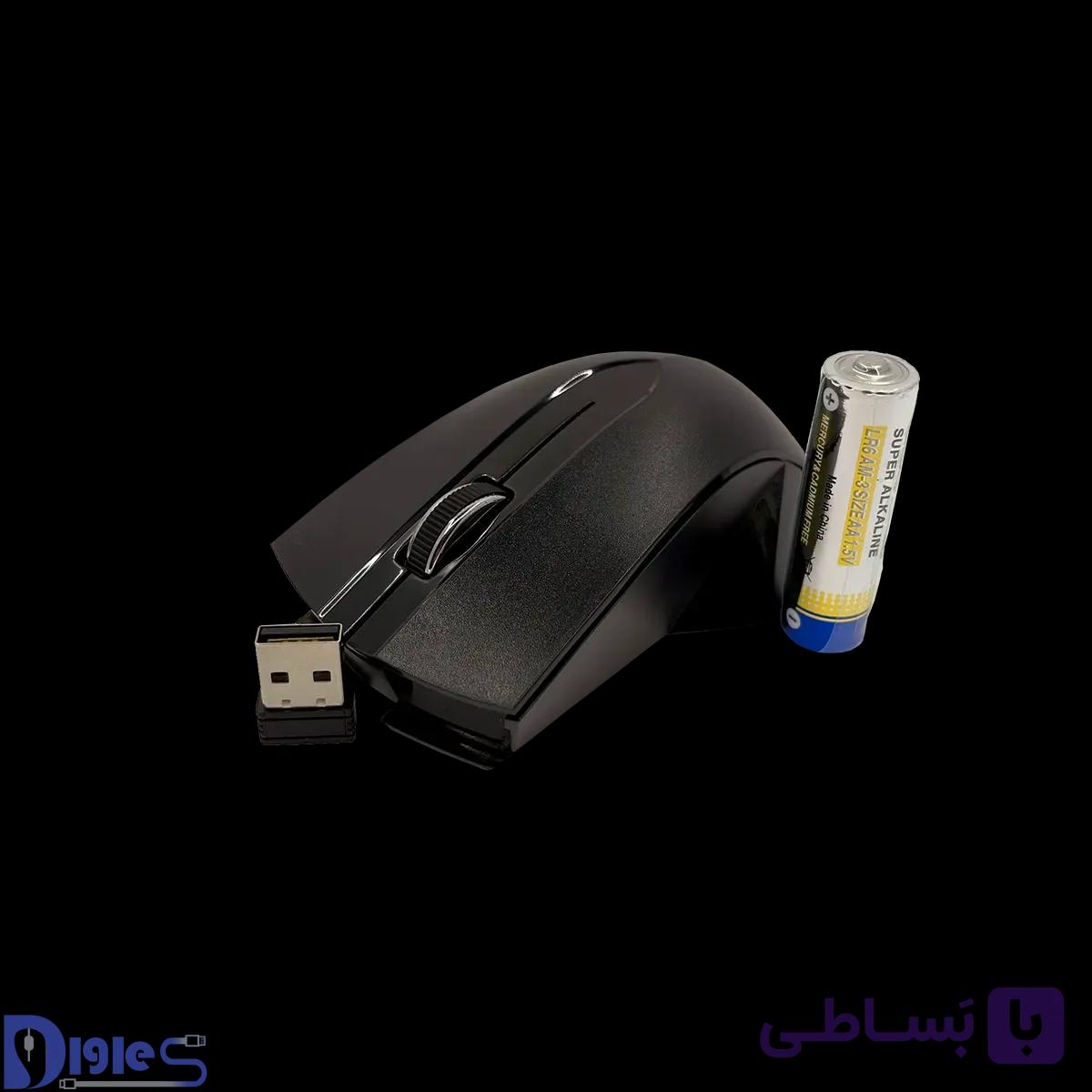 موس بیسیم ENZO مدل M-300 — تصویر 1