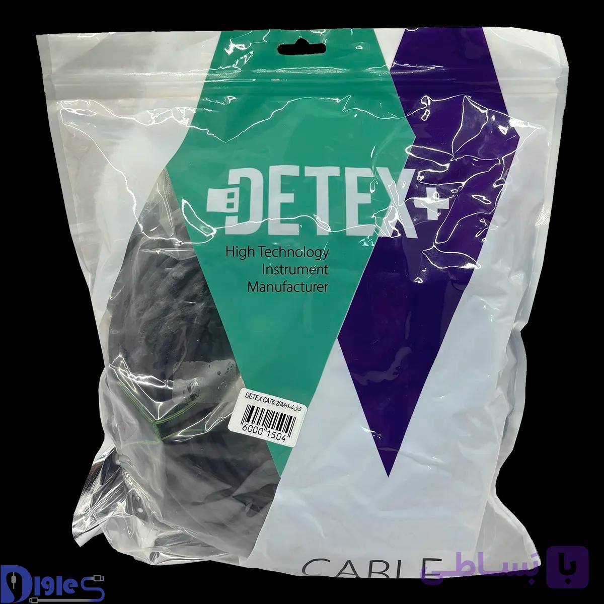 کابل شبکه DETEX 20M CAT6 — تصویر 1