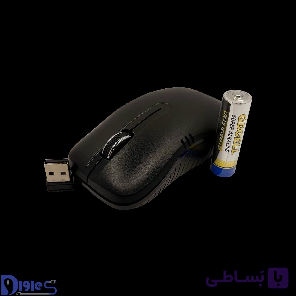 موس بیسیم ENZO مدل M-310 — تصویر 1