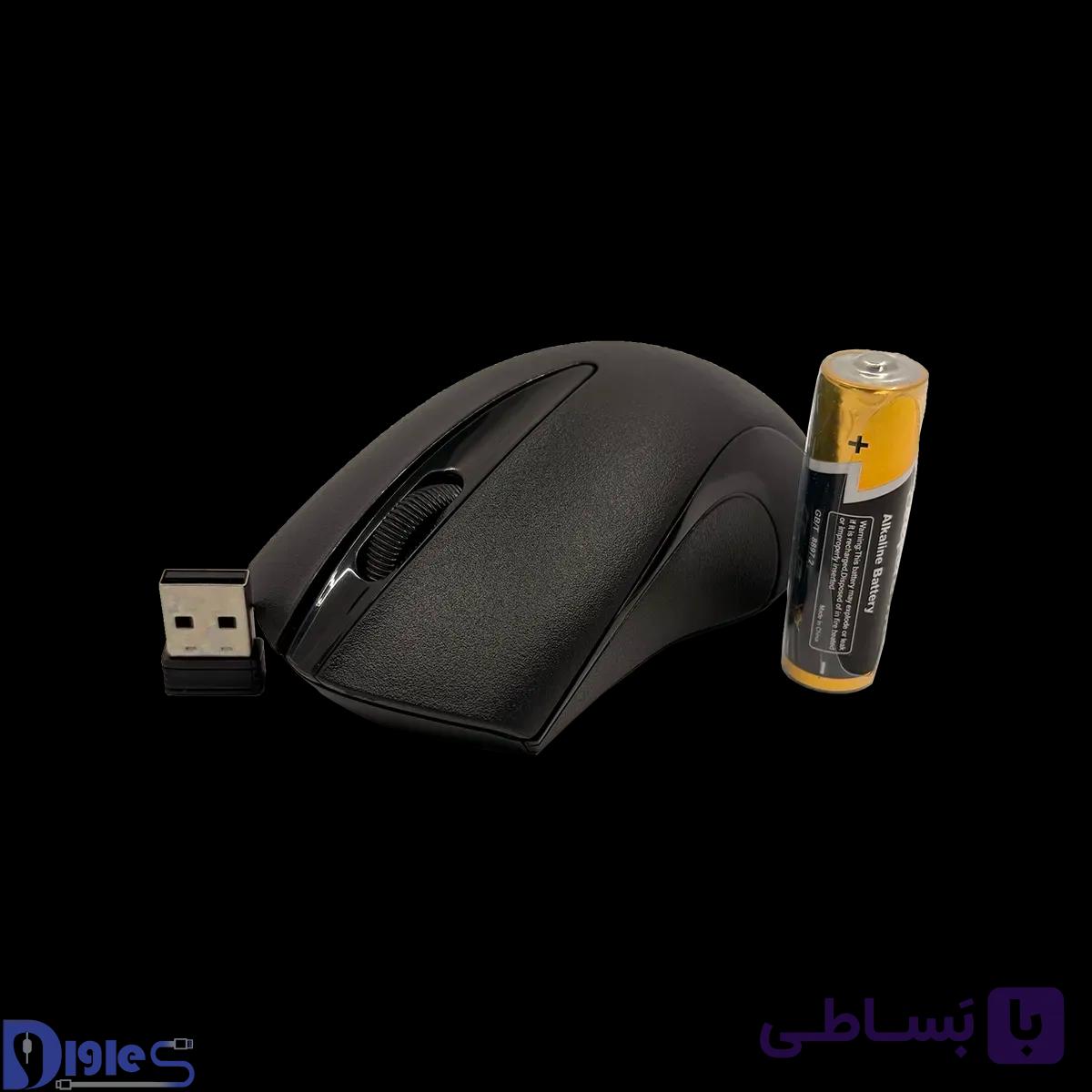 ماوس بی سیم ریزیو مدل R13 — تصویر 1