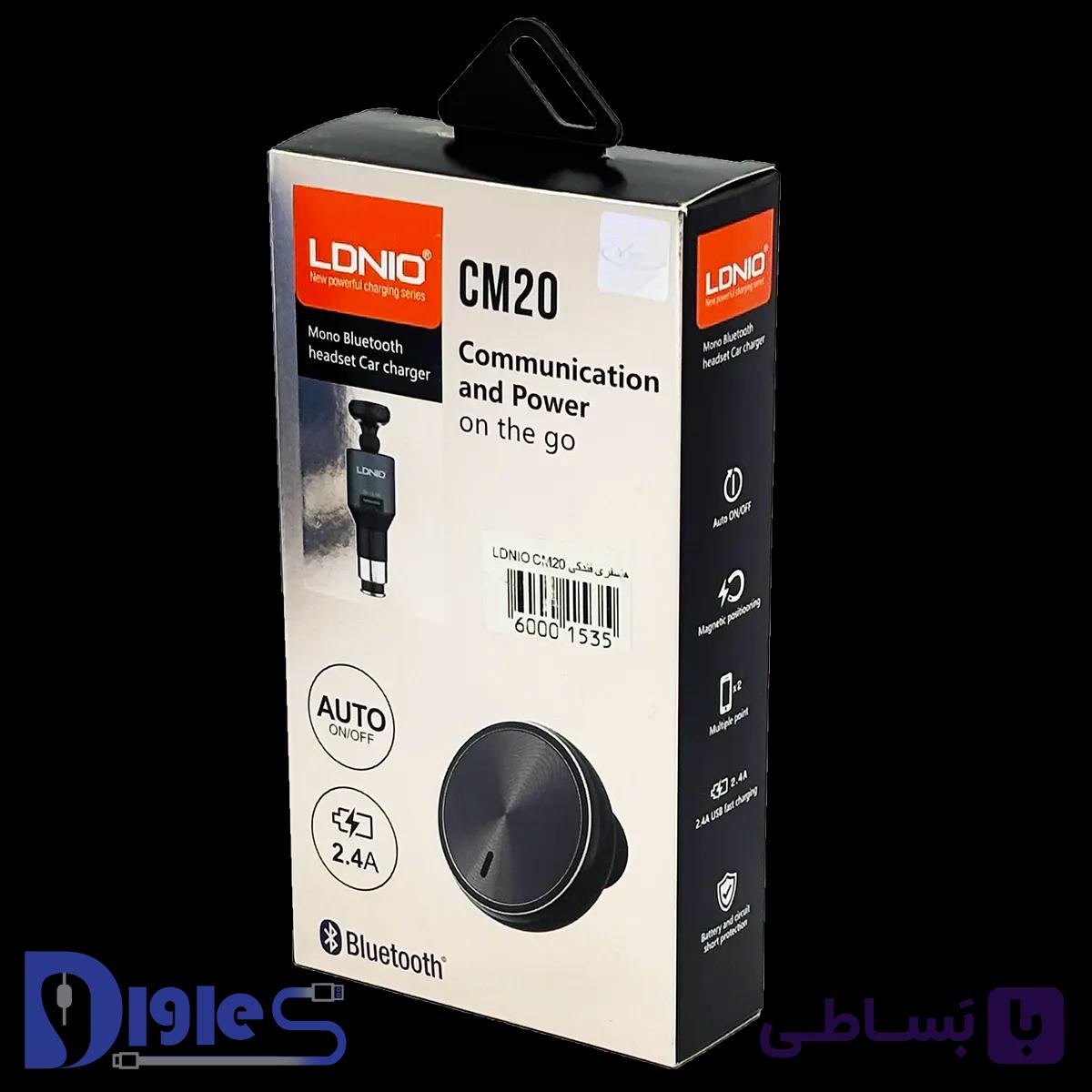 ایرپاد و شارژر فندکی برند LDNIO مدل CM20 — تصویر 1