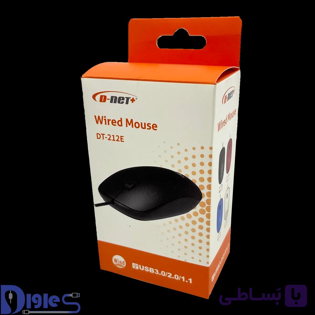 ماوس D-NET مدل DT-212E — تصویر 1