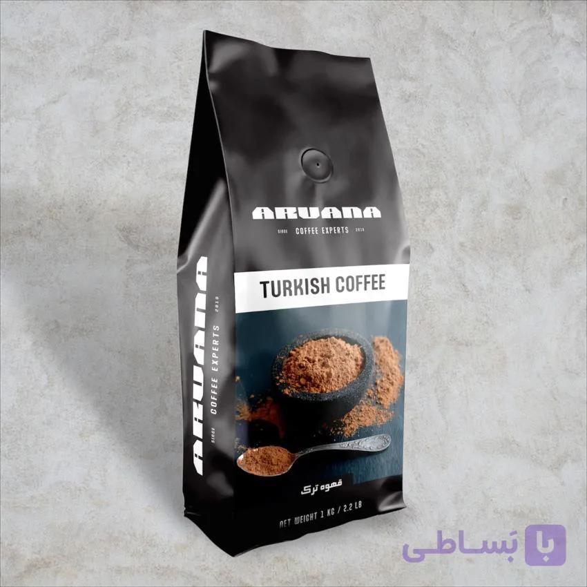 پودر قهوه ترک شکلاتی آروانا