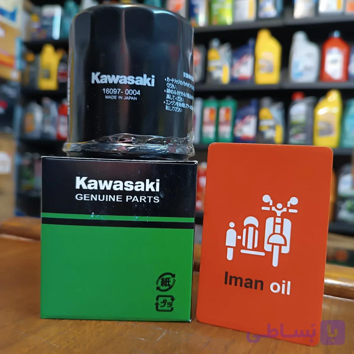 فیلترروغن کاوازاکی Kawasaki EX / KLE / CX / VN / ZG / ZX250 , 400 , 500 , 636 , 1000 , 1400 OIL FILTER — تصویر 1