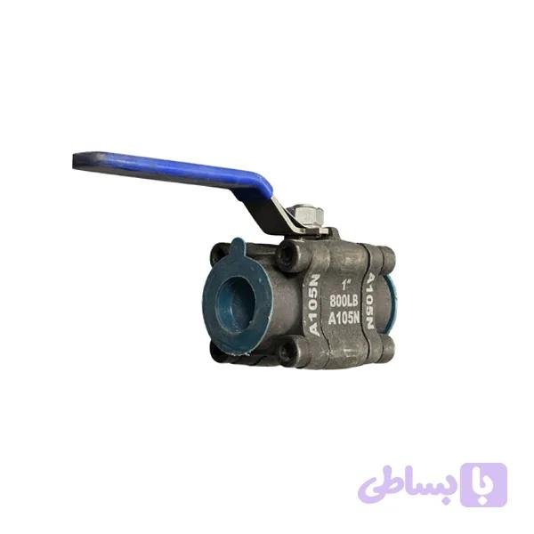 شیر دسته گازی فولادی دنده ای 1.1/2 اینچ – کلاس 800 — تصویر 1