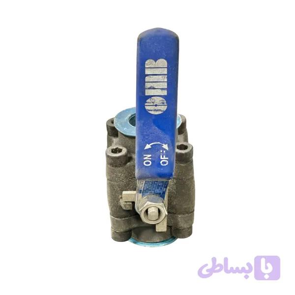 شیر دسته گازی فولادی دنده ای 3/4 اینچ – کلاس 800 — تصویر 1