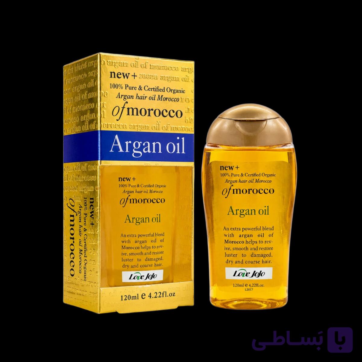 روغن آرگان لاو جوجو مدل Argan Oil Professional Hair Oil حجم 100 میلی لیتر