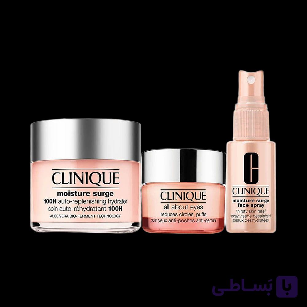 ست آبرسان و مراقبت پوست کلینیک Moisture Surge سه عددی