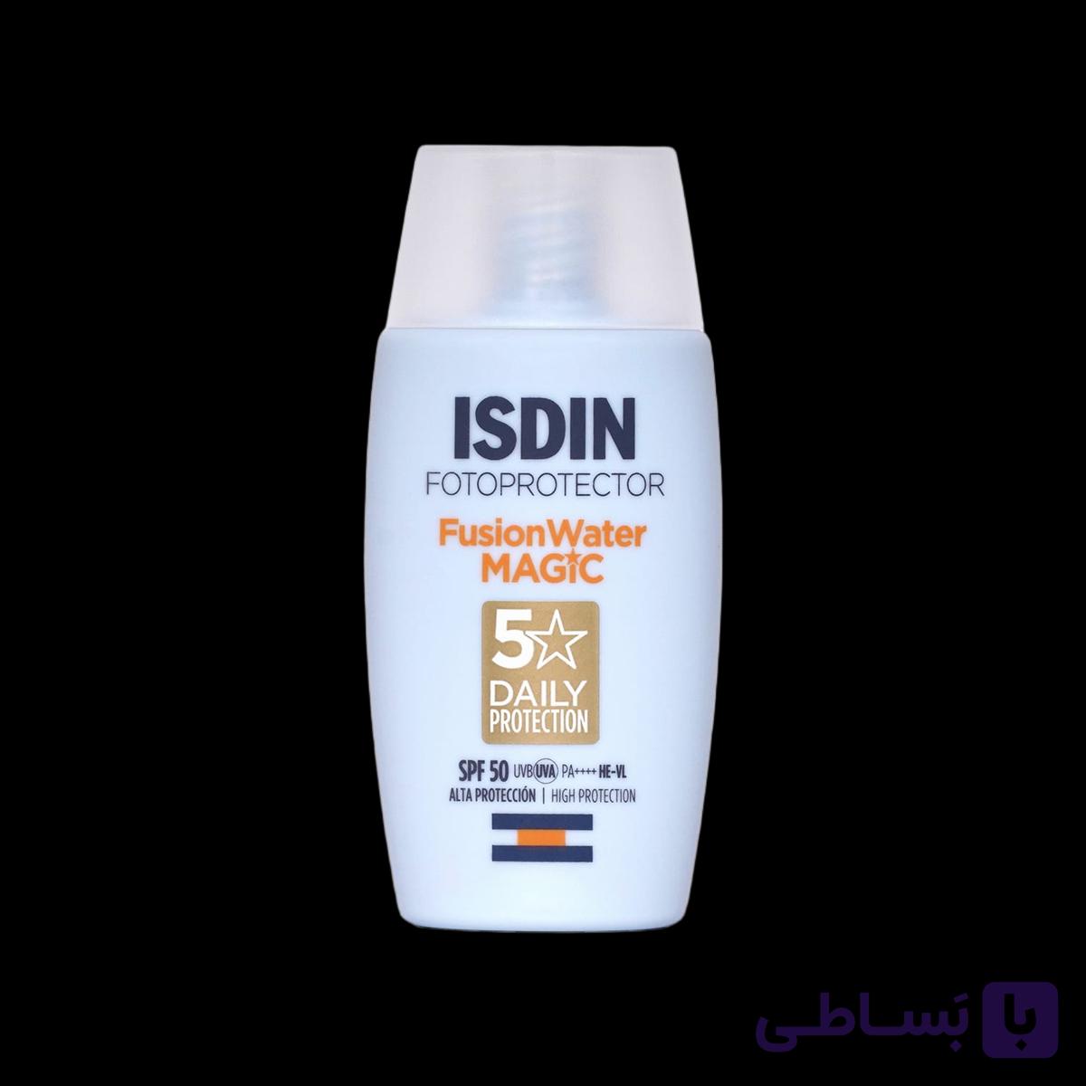 ضد آفتاب ایزدین Fusion Water Magic SPF50 محافظ روزانه پوست