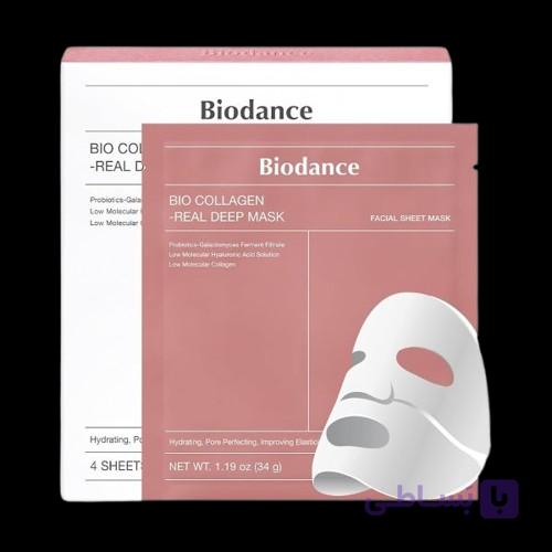 ماسک کلاژن بیودنس Biodance Bio Collagen-Real Deep Mask بسته 4 عددی