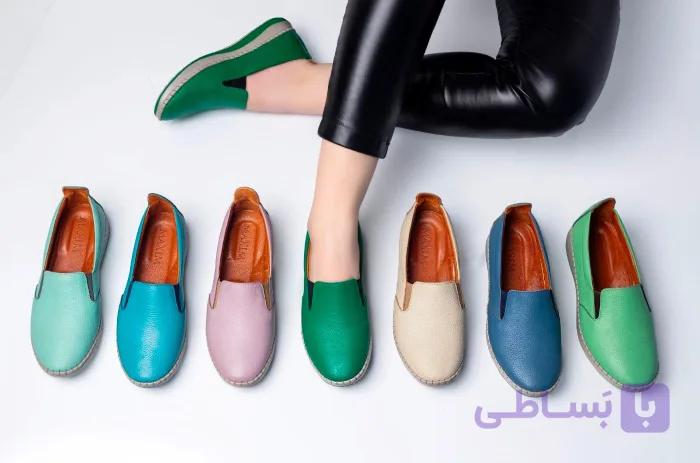 کفش طبی زنانه ماکسیم مدل ساتین — تصویر 1