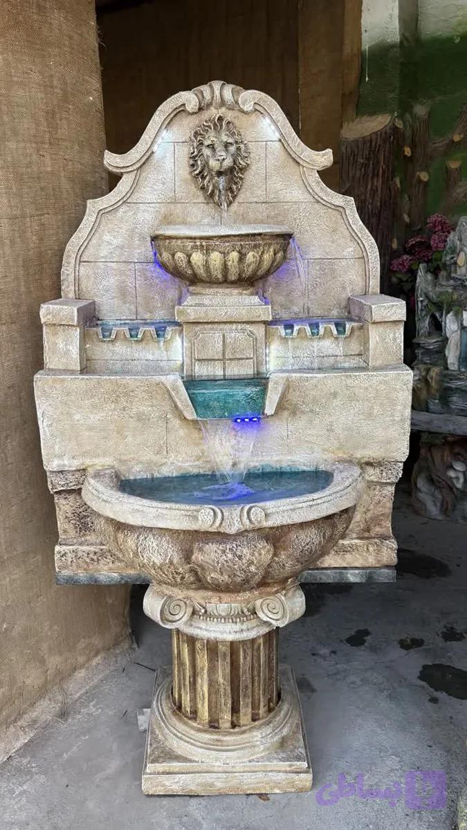 آبنما فایبرگلاس شیر عمارت — تصویر 1