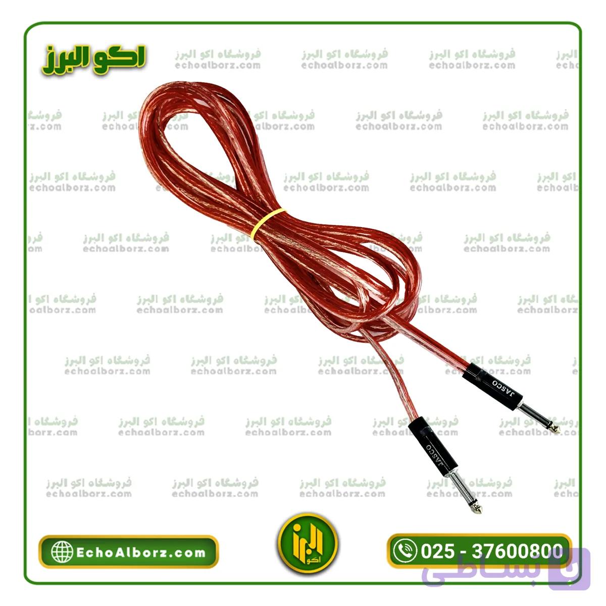 کابل دو سر بنون شفاف با فیش‌های جاسکو Jasco | کابل ATRSTAR