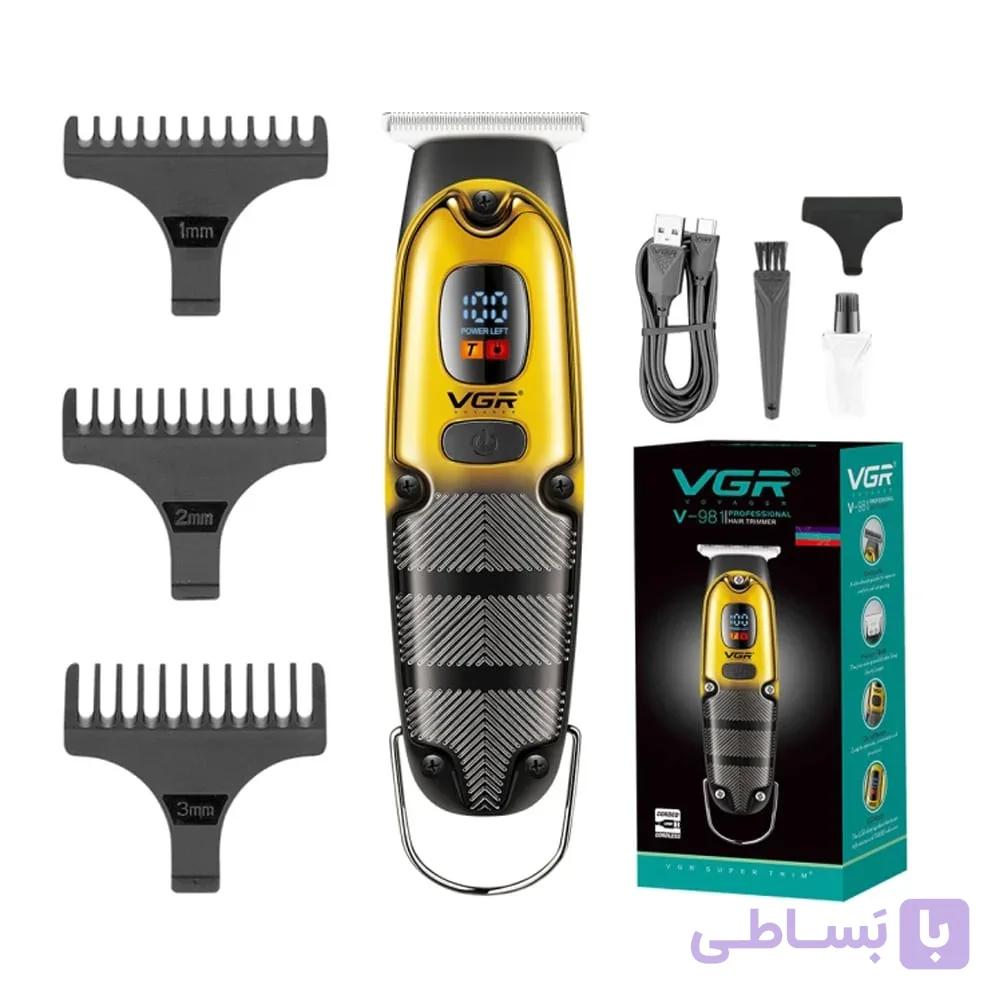 ماشین اصلاح و خط زن توربو وی جی آر مدل V981
