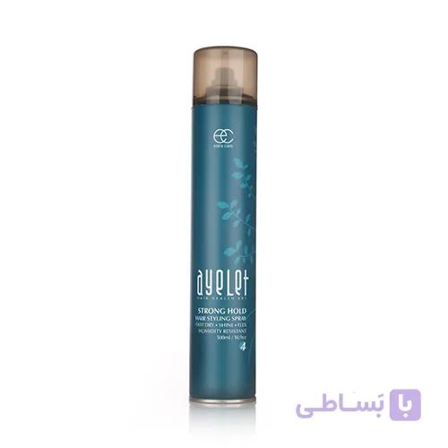 اسپری نگهدارنده حالت مو ایلت مدل Strong hold حجم 500 میلی لیتر
