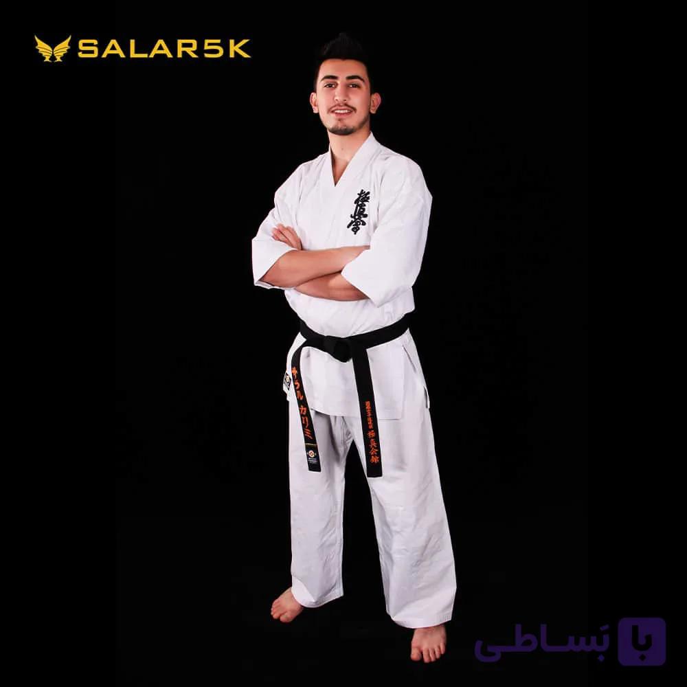 لباس کیوکوشین کاراته ایچی گکی استاندارد ژاپن 100% کتان — تصویر 1