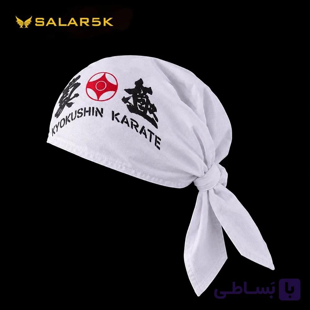 دستمال سر کیوکوشین کاراته سفید | پک 6 عددی | هاچی ماکی — تصویر 1