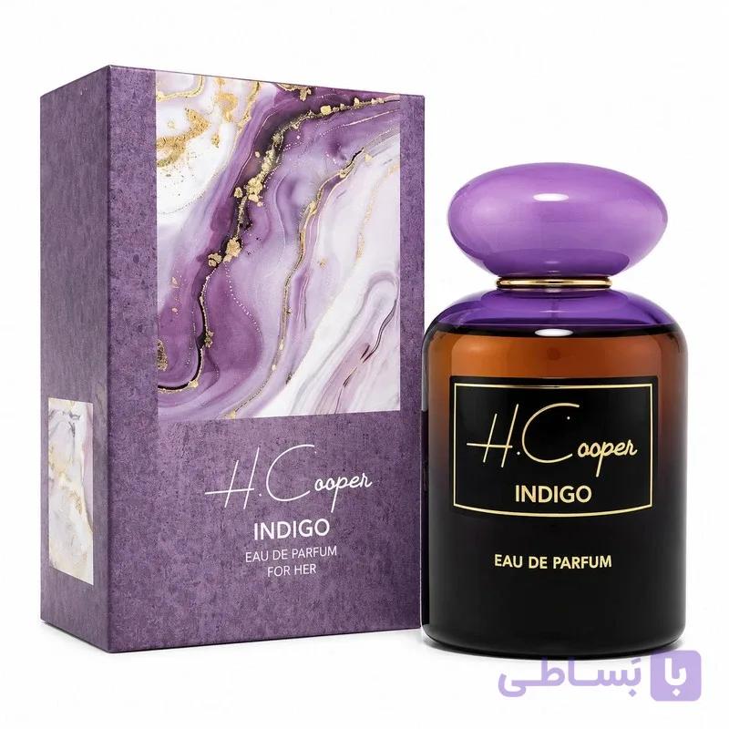 ادو پرفیوم زنانه اچ کوپر مدل Indigo با رایحه شیرین و خنک حجم 100 میلی‌لیتر — تصویر 1