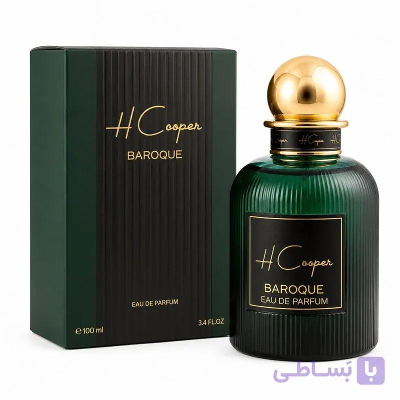 ادوپرفیوم مردانه اچ کوپر مدل Baroque با رایحه گرم و چوبی حجم 100 میلی‌لیتر — تصویر 1