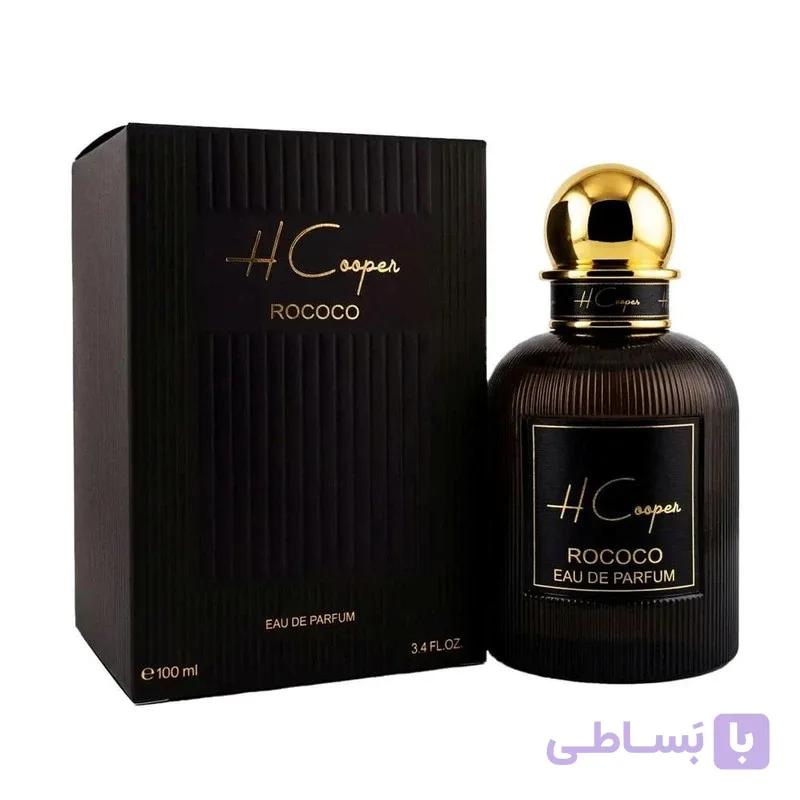 ادوپرفیوم مردانه اچ کوپر مدل Rococo با رایحه تلخ و چوبی حجم 100 میلی‌لیتر — تصویر 1