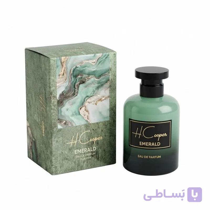ادو پرفیوم مردانه اچ کوپر مدل Emerald با رایحه خنک و دریایی حجم 100 میلی لیتر — تصویر 1