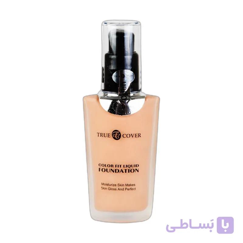 کرم پودر ترو کاور مدل color fit liquid شماره T01 — تصویر 1
