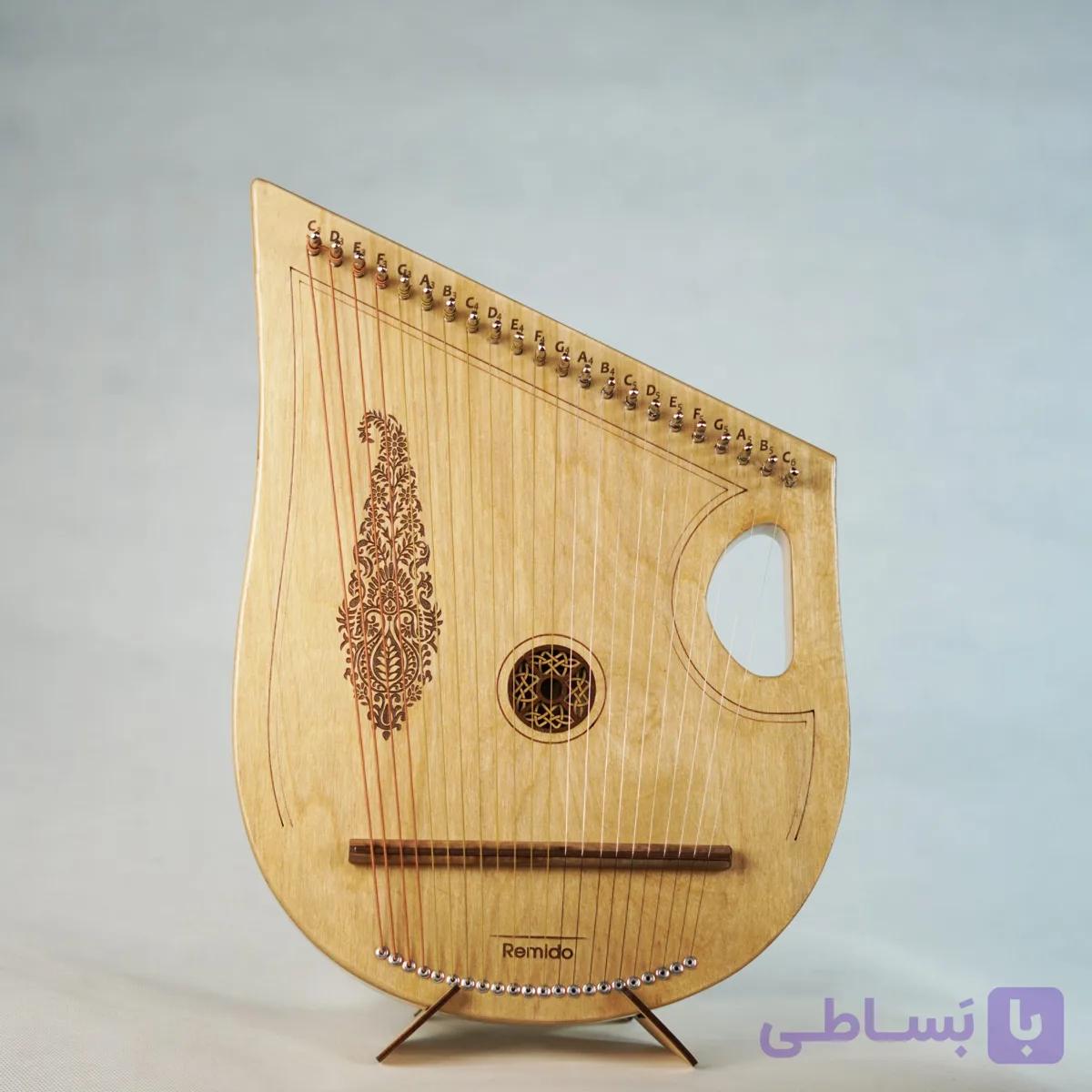 چنگ رومی 22 صدای(3 اکتاو) سرو — تصویر 1