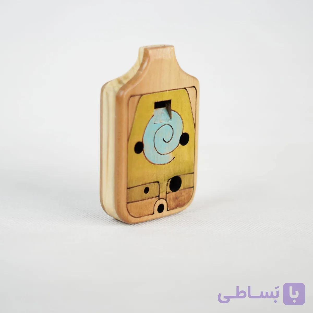 اوکارینا مستطیلی 4 سوراخ طرح عنصر آتش — تصویر 1