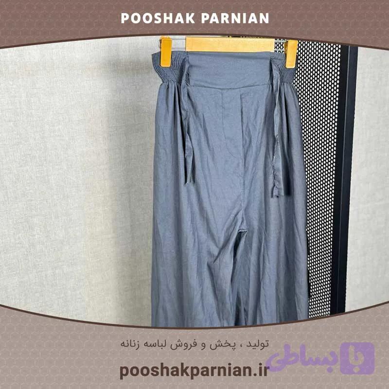 شلوار نخی چروک 202057 — تصویر 1