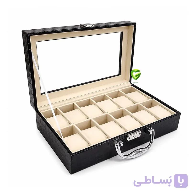 جعبه ساعت چرم کد2621 — تصویر 1