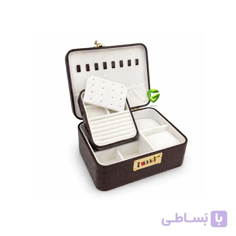 جعبه جواهر قهوه‌ای کد2562 — تصویر 1