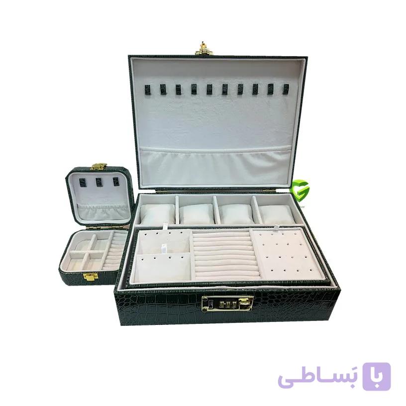 جعبه جواهرات سبز کد2570 — تصویر 1