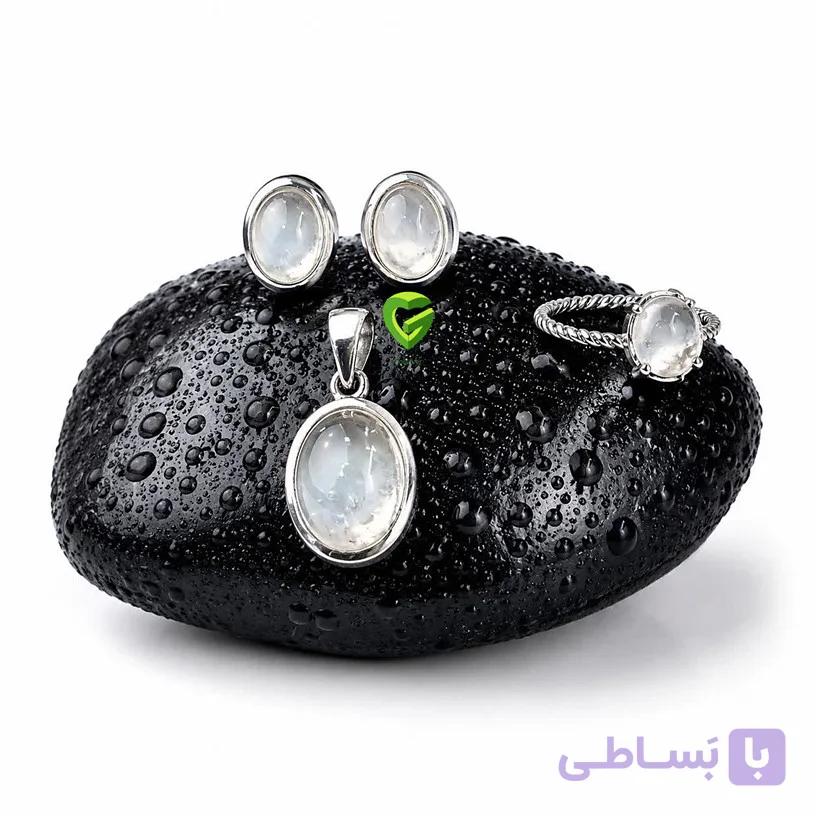 نیمست نقره دُرنجف کد2616 — تصویر 1