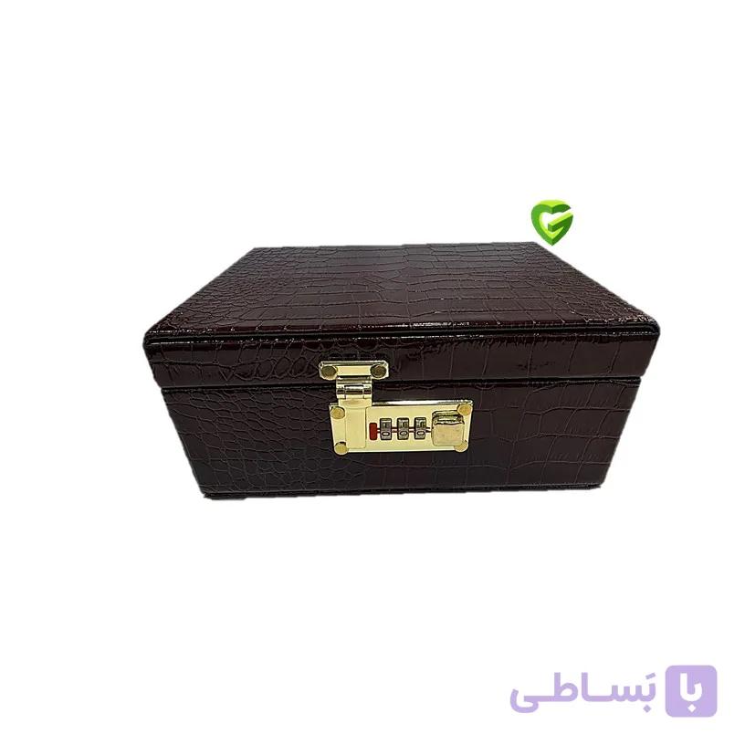 جعبه ساعت قهوه‌ای کد2587 — تصویر 1
